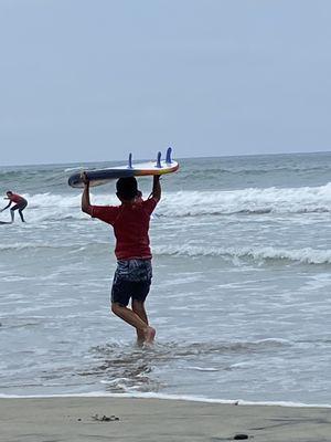 Moonlight Beach with Leucadia Surf School