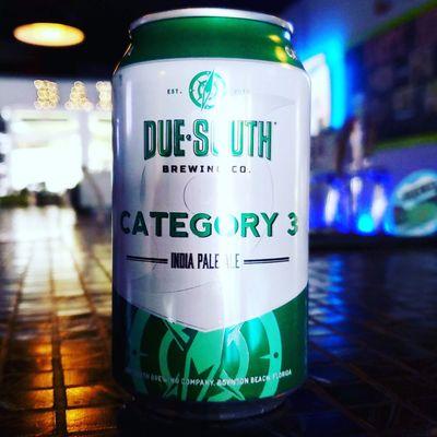 Due South Brewing Co Category 3 IPA
@duesouthbrewing
in stock at
XS Vapor Craft Beer Bar & Lounge