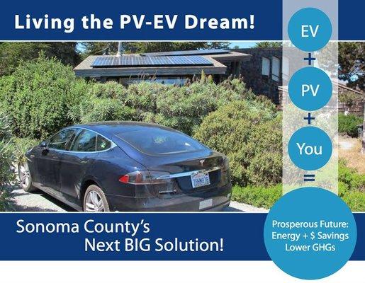 We advocate for PV+EV