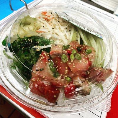 Yellowtail Poke Bowl: $11.99