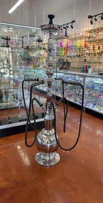 Good luck finding someone who can pack this hookah without getting on their tip toes!