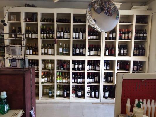 Wine section