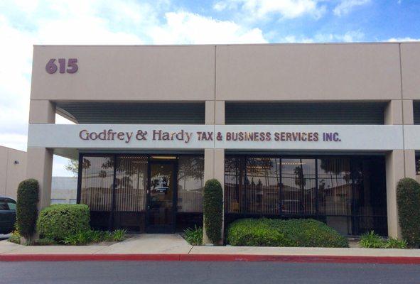 Godfrey & Hardy Tax & Business Services, on Benson Ave & Arrow Route in Upland