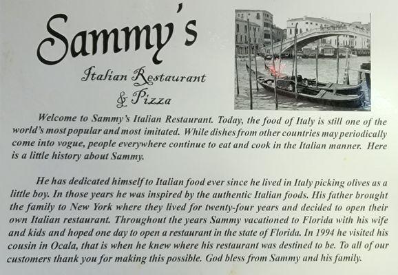 Sammy's story