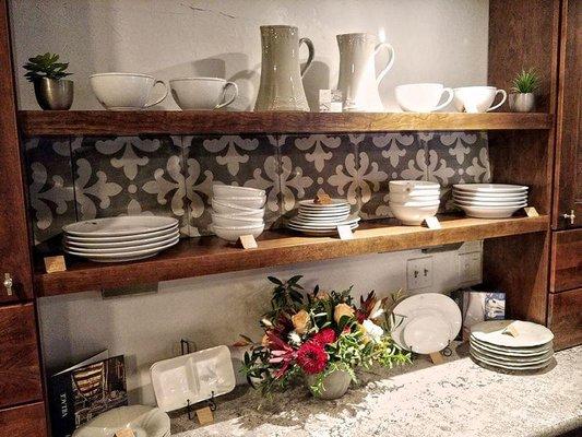 Dinnerware at Ultimate Designs and Kitchen Goods on Main