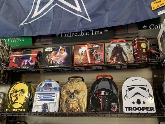 Star Wars collectible tins