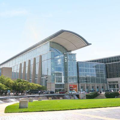 Summer at McCormick Place, outside of Gate 4