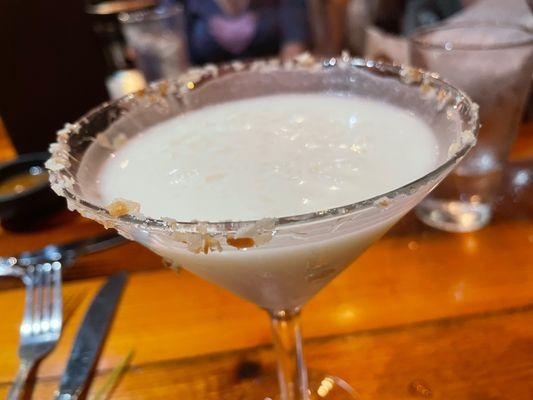 Pina Colada martini- delicious and dangerously smooth