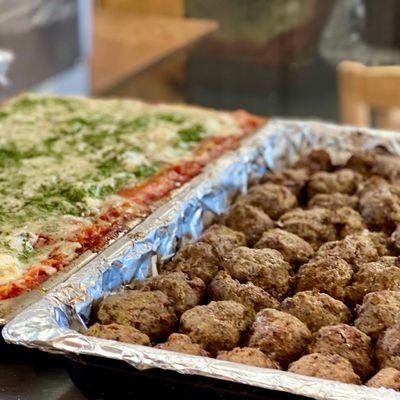 Homemade meatballs