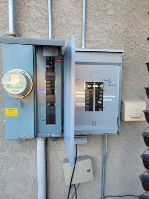 Generator transfer switch