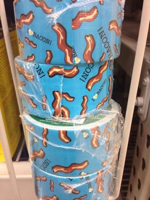 Bacon duck tape!