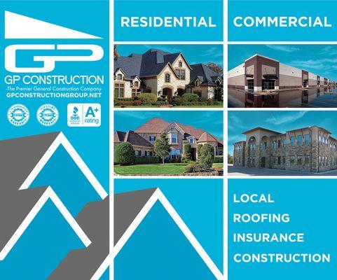 GP Construction Group is the premier general construction company specializing in property restoration & repair for commercial / residential