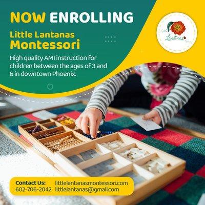 Montessori American Montessori Internationale AMI Primary Classroom Child Care Early Childhood Education Preschool Kindergart...