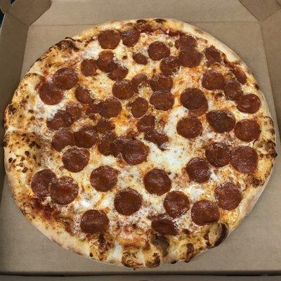 Pepperoni pie.