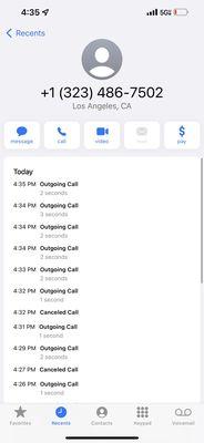 Called 23 times to make an appointment. Nobody answered