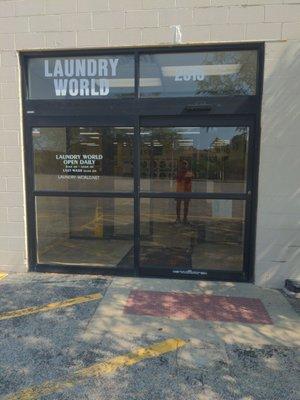 Laundry World lots of large items to wash