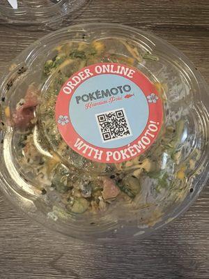 poke Pok Bowl with Three Proteins