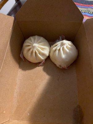 This was the six 6 Pack of Bao and Mom and I had two each as they were small!!! Oh