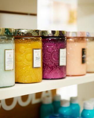 Voluspa candles to help spread love and light!