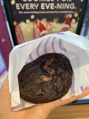 Double Chocolate Chunk Cookie