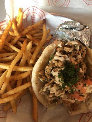 Chicken Shawarma Pita - so yummy!!