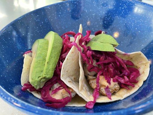 Fish tacos (mahi mahi)