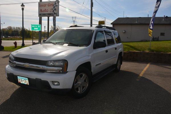 2003 Chev Trail Blazer 3rd row seating 651-306-0407