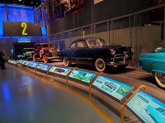 A '49 Ford in Station 5.