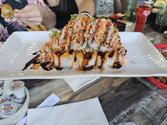 Deep Fried Salmon Roll