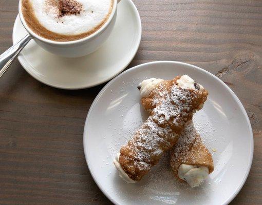 Satisfy your sweet tooth with a cannoli or 2!