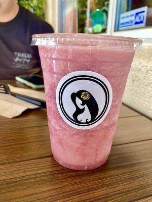 Pink pineapple cold frost