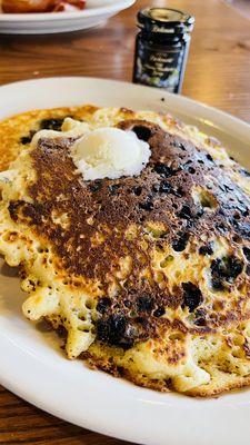 Blueberry pancakes