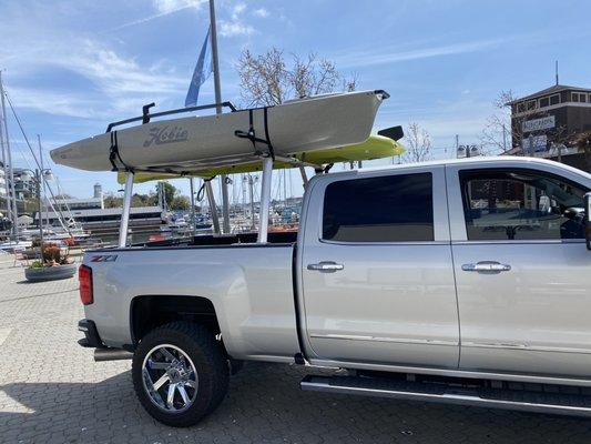 Jr and German loaded kayaks. Thank you !