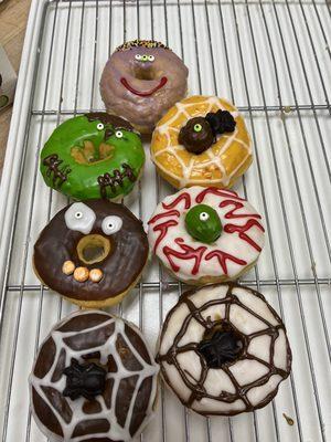 Halloween costumes at Kolsa donut