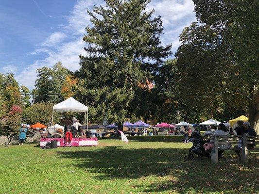 Farmers market on Saturday