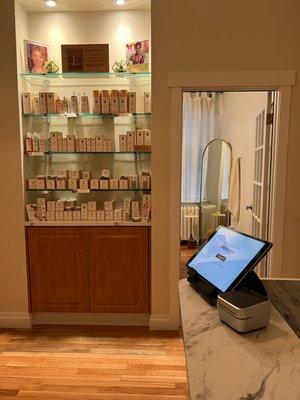 Pretty Please Facial Spa - Retail & Checkout