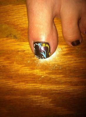 Awesome nail art by Li