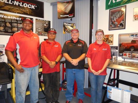 Let our friendly staff help you with your next auto accessory.