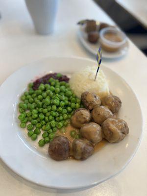 Swedish Meatball Plate