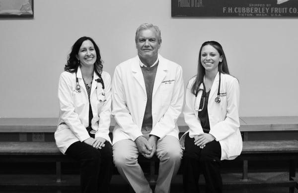 Dr. Amy Moon, Dr. Joe Liljenquist, Dr. Christene Olschewski