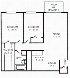 Standard 2 Bedroom Floor Plan