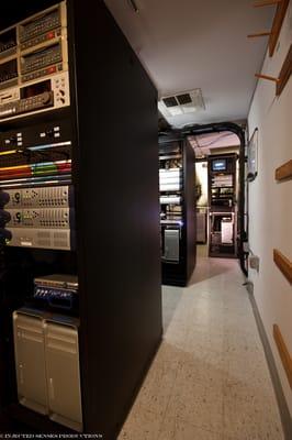 Studio B and C machine room.