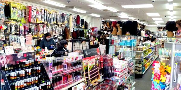 Mirage Beauty Supply in Columbia Maryland Inside