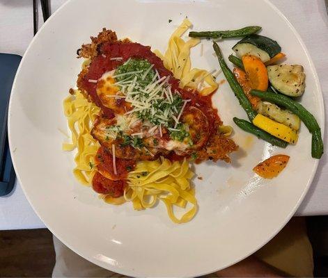 Chicken Parm - also very good. The pasta is made in-house