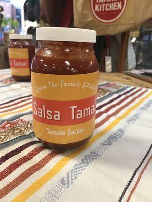 Salsa tamal ... a red sauce gravy for your pork tamales