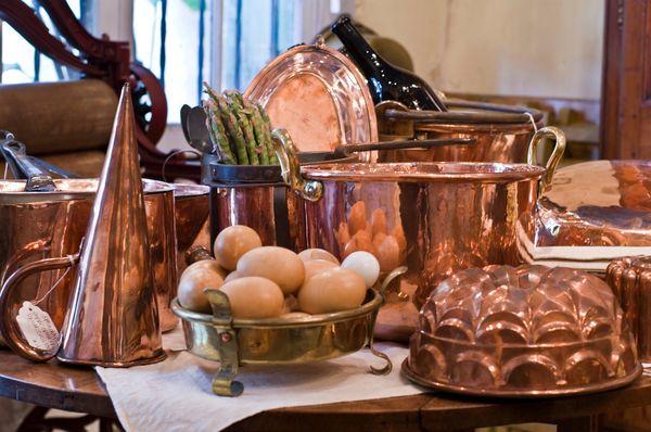 Beautiful antique French copper.