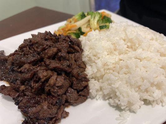 Beef bulgogi