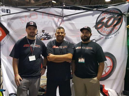 605 Motorsports @ motorcycle show in Long beach