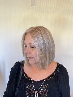 precision cuts + classic highlights