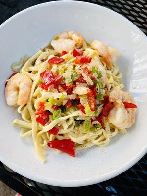 Linguini Scampi al Limone